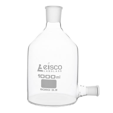 Aspirator Bottle with outlet for stopper, 1000ml. - eiscoindustrial