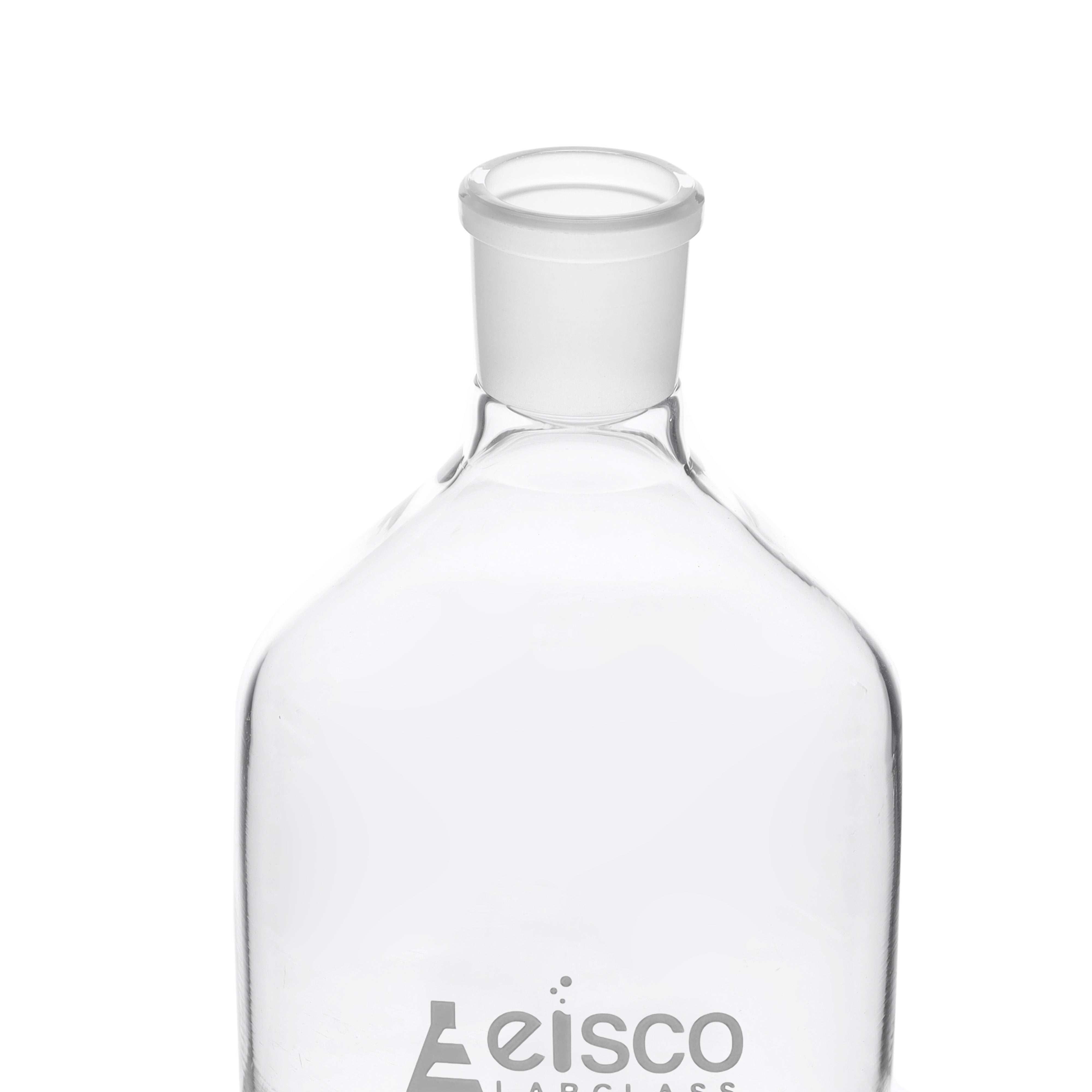 Aspirator Bottle with outlet for stopper, 1000ml. - eiscoindustrial