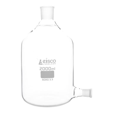 Aspirator Bottle with outlet for stopper, 2000ml. - eiscoindustrial