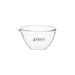 Basin Evaporating, outer dia 50mm, borosilicate glass, flat bottom with spout - eiscoindustrial