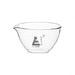 Basin Evaporating, outer dia 80mm, borosilicate glass, flat bottom with spout - eiscoindustrial