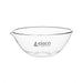 Basin Evaporating, outer dia 150mm, borosilicate glass, flat bottom with spout - eiscoindustrial