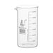 Beaker Tall form, with spout made of borosilicate glass, graduated, 600ml. - eiscoindustrial