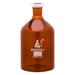 Bottle Reagent, Amber colour, narrow mouth with acid proof polypropylene stopper , socket size 29/32 2000 ML - eiscoindustrial