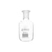 Bottle Reagent, made of borosilicate glass, narrow mouth with interchangeable hexagonal glass hollow stopper 30ml., socket size 14/23 - eiscoindustrial