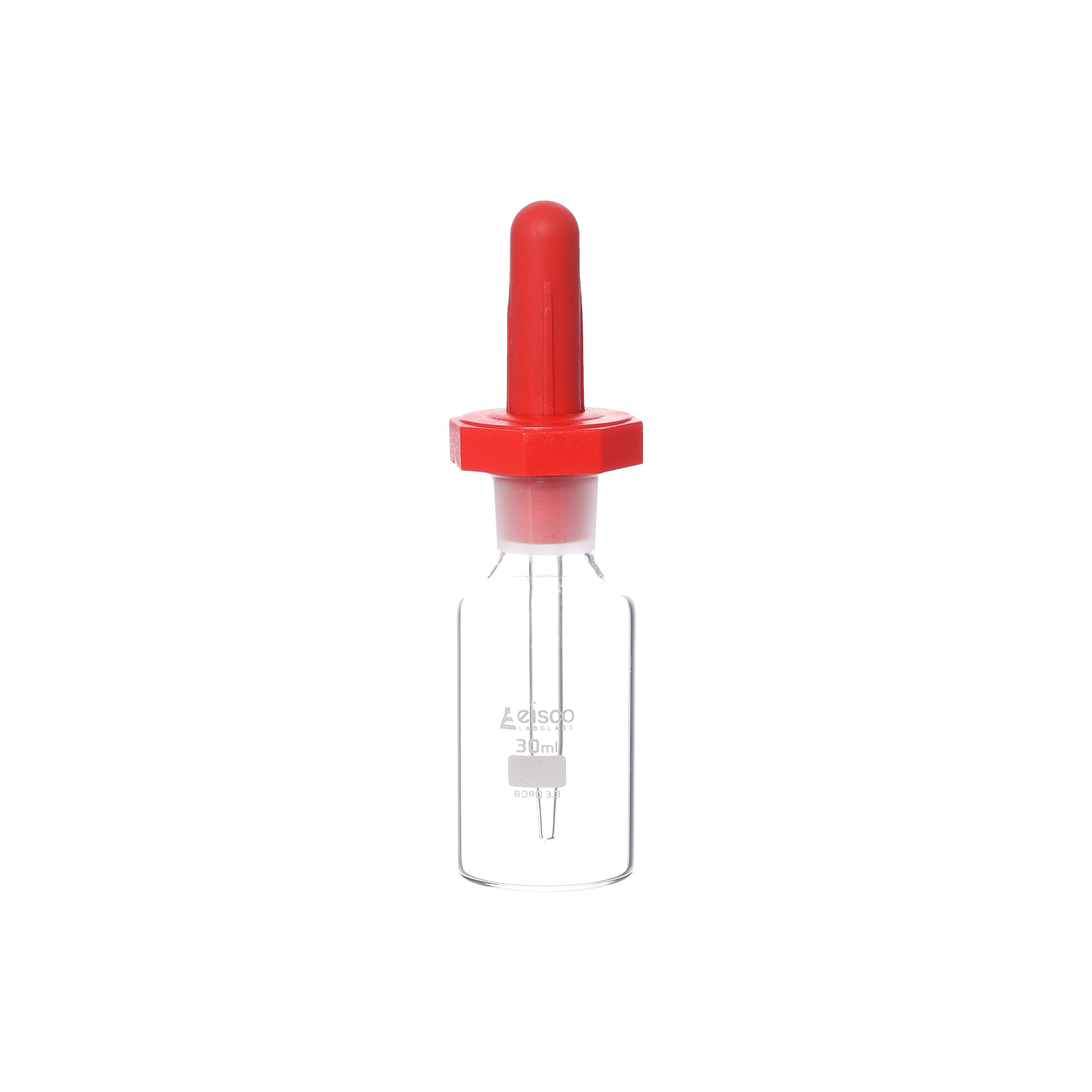 Bottle Pipette Dropping, clear glass, 30ml. - eiscoindustrial