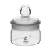 Weighing bottle-low form, borosilicate glass with interchangeable ground stopper, cap. , OD 60mm, height 30mm 30 ML - eiscoindustrial