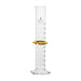 Cylinder Measuring Graduated, cap. 1000ml., class 'B', glass hex. base,with protective guard & spout, borosilicate glass, white Graduation. As per ASTM E1272 std. - eiscoindustrial