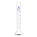 Cylinder Measuring Graduated, cap. 25ml., class 'B', round base with spout, borosilicate glass, Blue Graduation - eiscoindustrial