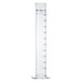 Cylinder Measuring Graduated, cap. 2000ml., class 'B', Hex. base with spout, borosilicate glass, Blue Graduation - eiscoindustrial