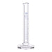 Cylinder Measuring Graduated, cap. 5ml., class 'A', Hex. base with spout, borosilicate glass, Blue Graduation - eiscoindustrial