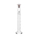 Cylinder Mixing Graduated, cap. 50ml., class 'A', glass round base, complete with interchangeable Glass stopper, borosilicate glass, White Graduation - eiscoindustrial