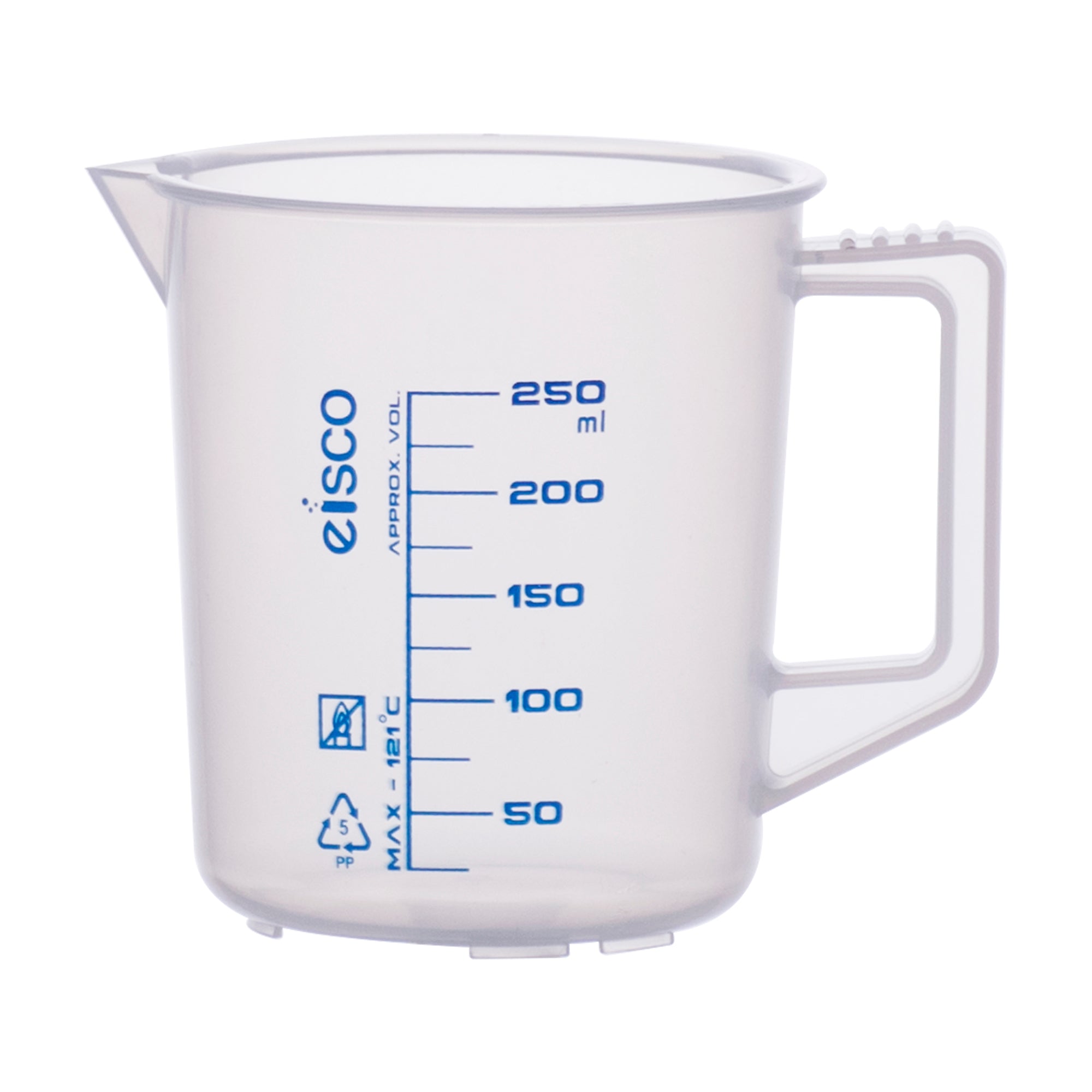 Measuring Jug-Screen Printed, 100ml, Polypropylene - eiscoindustrial