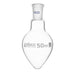 Flask Boiling - Pear Shape, short neck with interchangeable joint 50ml, socket size 14/23, borosilicate glass - eiscoindustrial