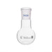 Flask Boiling with joint, flat bottom, short neck, interchangeable joint 50ml, socket size 24/29, borosilicate glass - eiscoindustrial