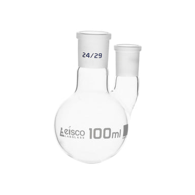 Flask Distilling Round Botton with joint 100ml 29/32, 14/23 - eiscoindustrial