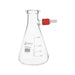 Flask Filtering 250ml., Conical, with integral side arm, Plastic Screw Thread - eiscoindustrial