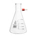 Flask Filtering 1000ml., Conical, with integral side arm, Plastic Screw Thread - eiscoindustrial