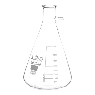 Flask Filtering 5000ml., Conical, with integral side arm, Glass Connector - eiscoindustrial