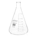 Flask Conical 5000ml, narrow neck, borosilicate glass - eiscoindustrial