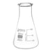 Flask Conical 100ml, wide neck, borosilicate glass - eiscoindustrial