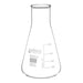 Flask Conical 500ml, wide neck, borosilicate glass - eiscoindustrial