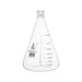 Flask Conical 2000ml, Socket size 45/40, narrow neck, with interchangeable joint, borosilicate glass - eiscoindustrial