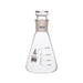 Flask Conical, 250ml, Socket size 29/32, with hollow glass stoppers, borosilicate glass - eiscoindustrial