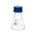 Flask Conical 50ml, Erlenmeyer, with teflon liner screw cap, borosilicate glass - eiscoindustrial