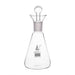 Flask Iodine, cap. 250ml, with interchangeable stopper, Socket size 24/29, borosilicate glass - eiscoindustrial