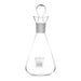 Flask Iodine, cap. 500ml, with interchangeable stopper, Socket size 29/32, borosilicate glass - eiscoindustrial