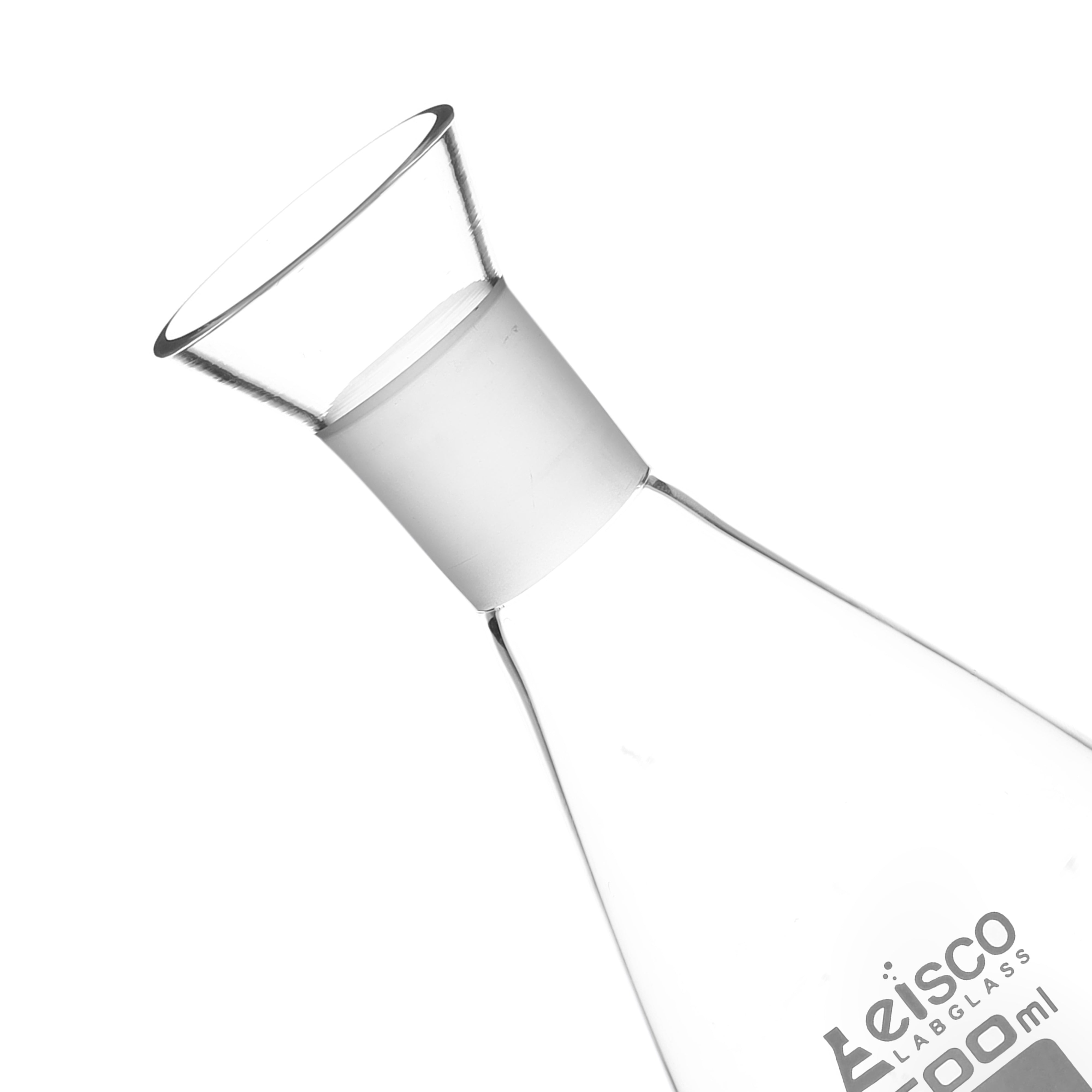 Flask Iodine, cap. 500ml, with interchangeable stopper, Socket size 29/32, borosilicate glass - eiscoindustrial