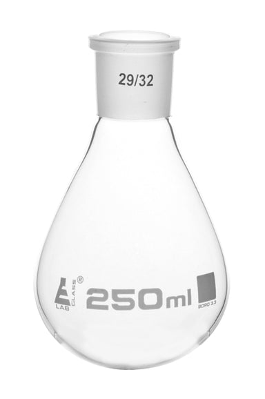 Flask Evaporating, cap. 250ml., socket size 29/32 - eiscoindustrial