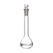 Flasks Volumetric with Hollow Stopper Class - A, cap. 20ml, Hex. Hollow Stopper, borosilicate glass, White Printing - eiscoindustrial