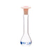 Flask Volumetric With Polypropylene Stopper  ASTM-E288 STD Class A,10 ml, Stopper no 9, Blue Printing - eiscoindustrial