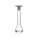 Flask Volumetric With Polypropylene Stopper  ASTM-E288 STD Class B,10 ml, Stopper no 9, White Printing - eiscoindustrial