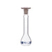 Flask Volumetric With Polypropylene Stopper  ASTM-E288 STD Class B,10 ml, Stopper no 9, Blue Printing - eiscoindustrial