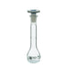 Flask Volumetric class 'A', cap. 10ml, socket size 10/19, borosilicate glass, White Printing - eiscoindustrial