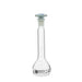 Flask Volumetric class 'A', cap. 20ml, socket size 10/19, borosilicate glass, White Printing - eiscoindustrial