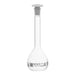 Flask Volumetric class 'A', cap. 100ml, socket size 14/23, borosilicate glass, White Printing - eiscoindustrial