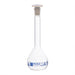 Flask Volumetric class 'A', cap. 100ml, socket size 14/23, borosilicate glass, Blue Printing - eiscoindustrial