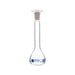 Flask Volumetric class 'B', cap. 20ml, socket size 10/19, borosilicate glass, Blue Printing - eiscoindustrial