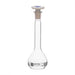 Flask Volumetric class 'B', cap. 25ml, socket size 10/19, borosilicate glass, White Printing - eiscoindustrial