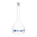 Flask Volumetric class 'B', cap. 2000ml, socket size 29/32, borosilicate glass, Blue Printing - eiscoindustrial