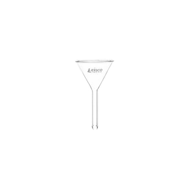 Funnel Filter 25mm, Borosilicate glass, plain at 60° angle - eiscoindustrial