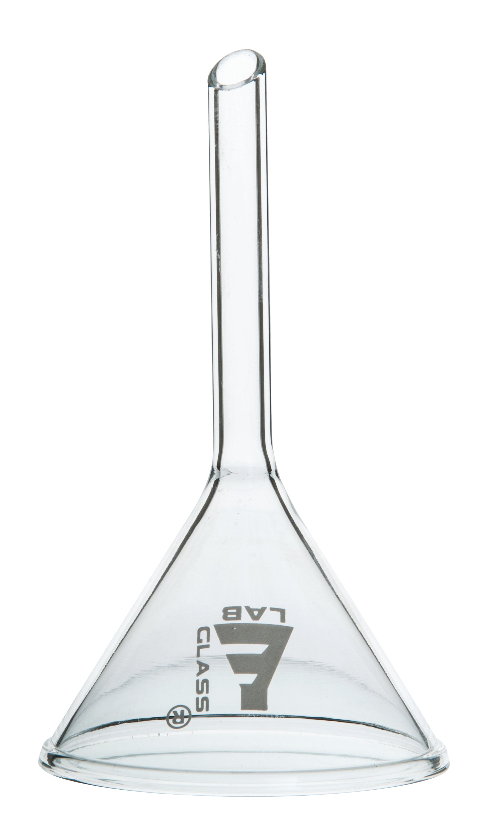 Funnel Filter 50mm, Borosilicate glass, plain at 60° angle - eiscoindustrial