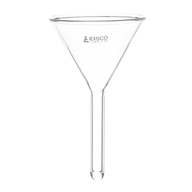 Funnel Filter 65mm, Borosilicate glass, plain at 60° angle - eiscoindustrial