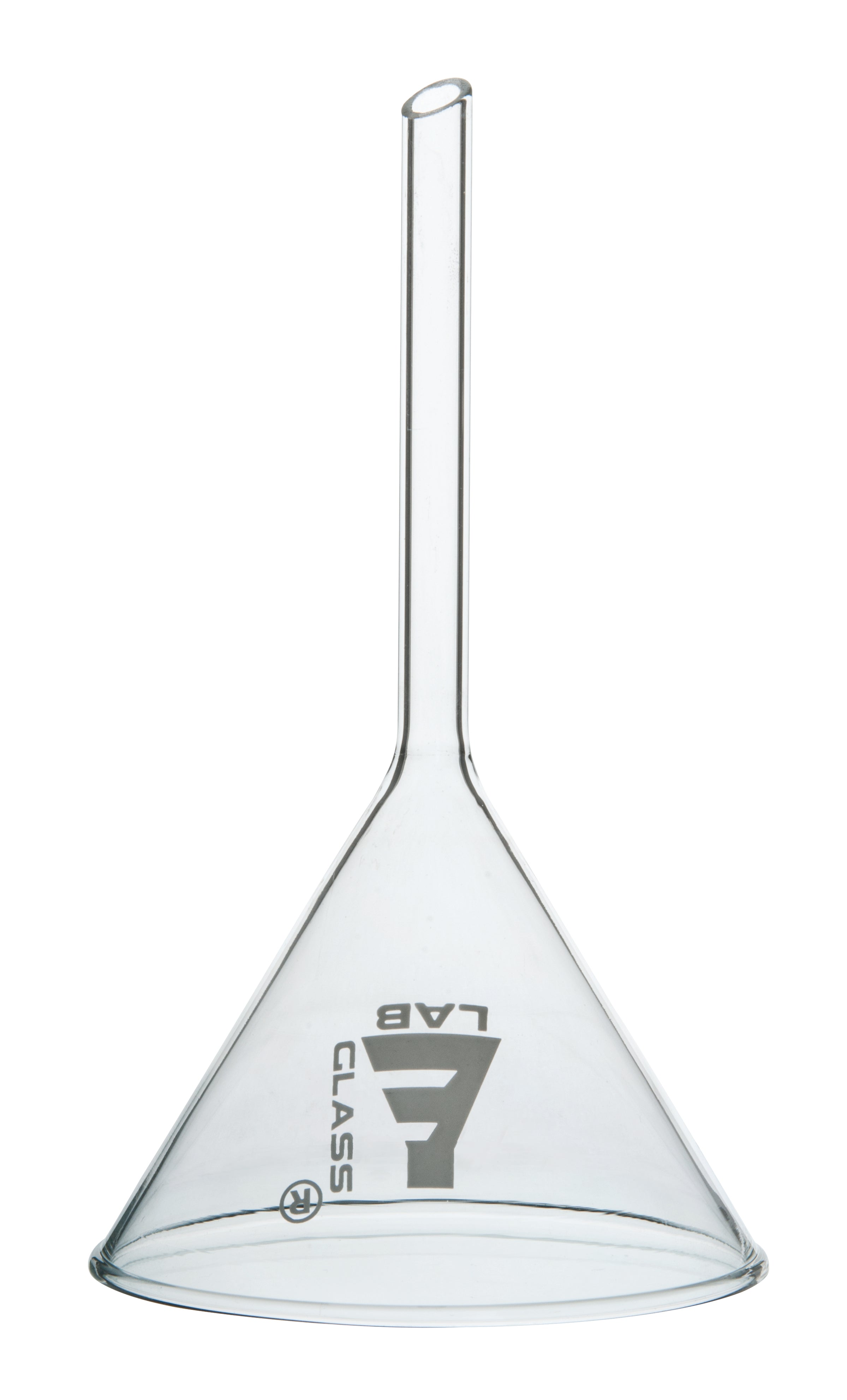 Funnel Filter 90mm, Borosilicate glass, plain at 60° angle - eiscoindustrial