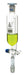 Funnel Dropping-Cylindrical -Pressure Equalising Glass Stopcock Un-Graduated 100 ml Socket Size 29/32 - eiscoindustrial