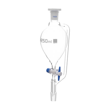 Funnel Separating -Pear Shaped, Pressure Equalising PTFE Key Stopcock 1000 ml Scoket/Cone Size 29/32 - eiscoindustrial